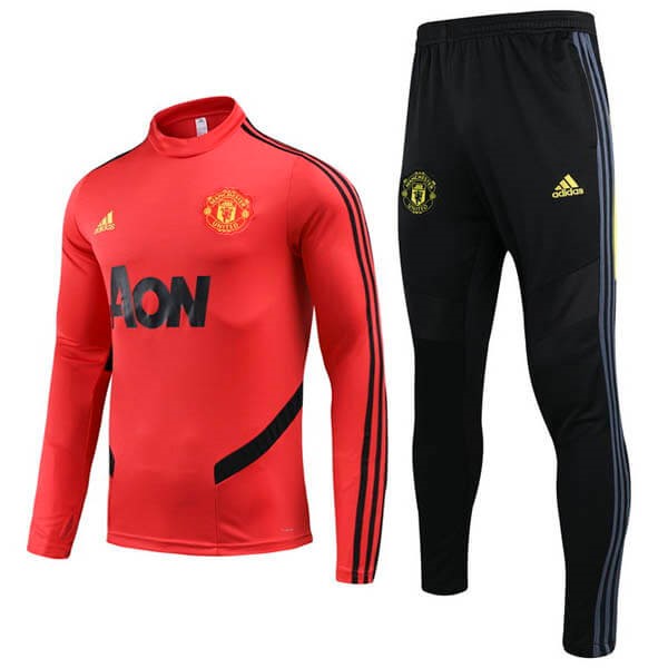 Tuta Calcio Manchester United 20/21 Rosso Nero Giallo